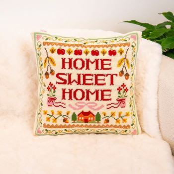 HOME SWEET HOME - Tapestry Needlepoint Cushion Kit