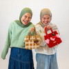 CHOCOLATE GINGHAM - Woven Tote Bag Kit
