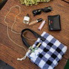 Black Gingham - Woven Tote Bag Kit