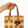 CHOCOLATE GINGHAM - Woven Tote Bag Kit