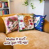 BOUNDING BUNNY - Tapestry Needlepoint Cushion Kit