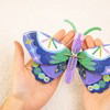 MIDNIGHT PETITE BUTTERFLY - Wall Art 3D Puzzle Kit