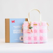 Pink Gingham - Woven Tote Bag Kit