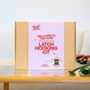 Flannel Flower Stamps - XL Latch Hook Rug Kit