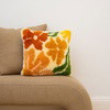 PRETTY PETALS EARTHY - Latch Hook Cushion Kit
