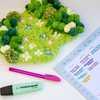 FLORAL GROVE - Moss Coaster Kit