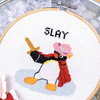 CHEEKY PINGU™ - Cross Stitch Trio Kit