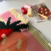 STRAWBERRY RIPE STRIPES - Latch Hook Cushion Kit