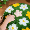 FLOWER BOMB GREEN - Rug Making Kit
