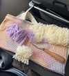 MAKING WAVES - Latch Hook Tote Bag
