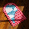 Pink Portal - XL Latch Hook Rug Kit