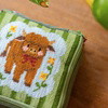 HIGHLAND COW - Needlepoint Pouch Kit
