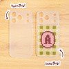 STRAWBERRY MATCHA PERSONALISED INITIALS - Cross Stitch Phone Case Kit