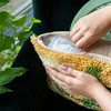 EARTHY PICK OF THE BUNCH - Latch Hook Cushion Kit