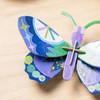 MIDNIGHT PETITE BUTTERFLY - Wall Art 3D Puzzle Kit