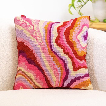 LACE AGATE - Tapestry Needlepoint Cushion Kit