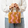 BLUSH & BROWN WAVEY - Woven Tote Bag Kit