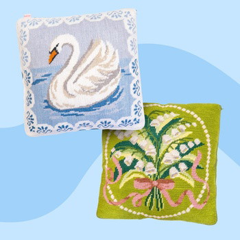 Lake & Lily - Needlepoint Cushion Bundle