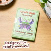 MIDNIGHT PETITE BUTTERFLY - Wall Art 3D Puzzle Kit