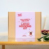 Hibiscus Stamps - XL Latch Hook Rug Kit