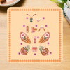 AMBER PETITE BUTTERFLY - Wall Art 3D Puzzle Kit