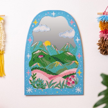 Valley of Dreams - Diamond Painting Mirror Wall Hanging Kit