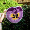 PRECIOUS PANSY - Latch Hook Rug Kit