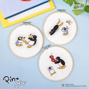 FRUITY PINGU™ - Embroidery Kit