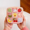 PINK PERFECTION - Half Stitch Pouch & Woven Bag Bundle