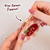 ITTY BITTY STRAWBERRY - Beaded Pouch Kit