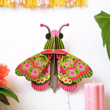 SAGE MIDI MOTH - Wall Art 3D Puzzle Kit