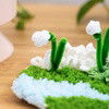 Snowdrops  - Moss Coaster Kit