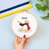 CHEEKY PINGU™ - Cross Stitch Trio Kit