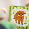 HIGHLAND COW - Needlepoint Pouch Kit