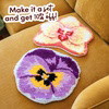Petal Paradise Duo - Latch Hook Rug Bundle