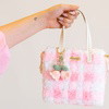 Pink Gingham - Woven Tote Bag Kit