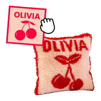 CUSTOM XL CUSHION - Custom Latch Hook Cushion Kit