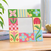 Collage Club - Diamond Painting Mirror Frame Kit