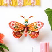 AMBER PETITE BUTTERFLY - Wall Art 3D Puzzle Kit