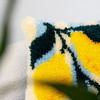 LEMON RIPE STRIPES - Latch Hook Cushion Kit
