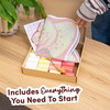 ISLAND ORCHID - Latch Hook Rug Kit