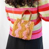 BLUSH & BROWN WAVEY - Woven Tote Bag Kit