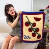 Tomato Stamps - XL Latch Hook Rug Kit