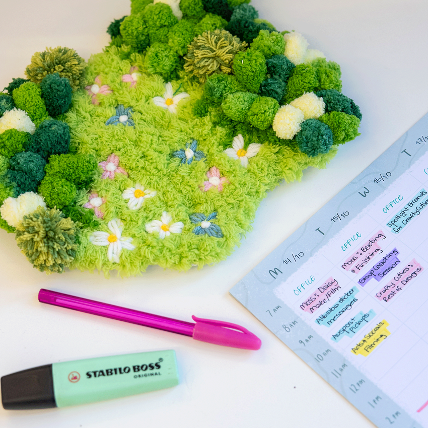 FLORAL GROVE - Moss Coaster Kit