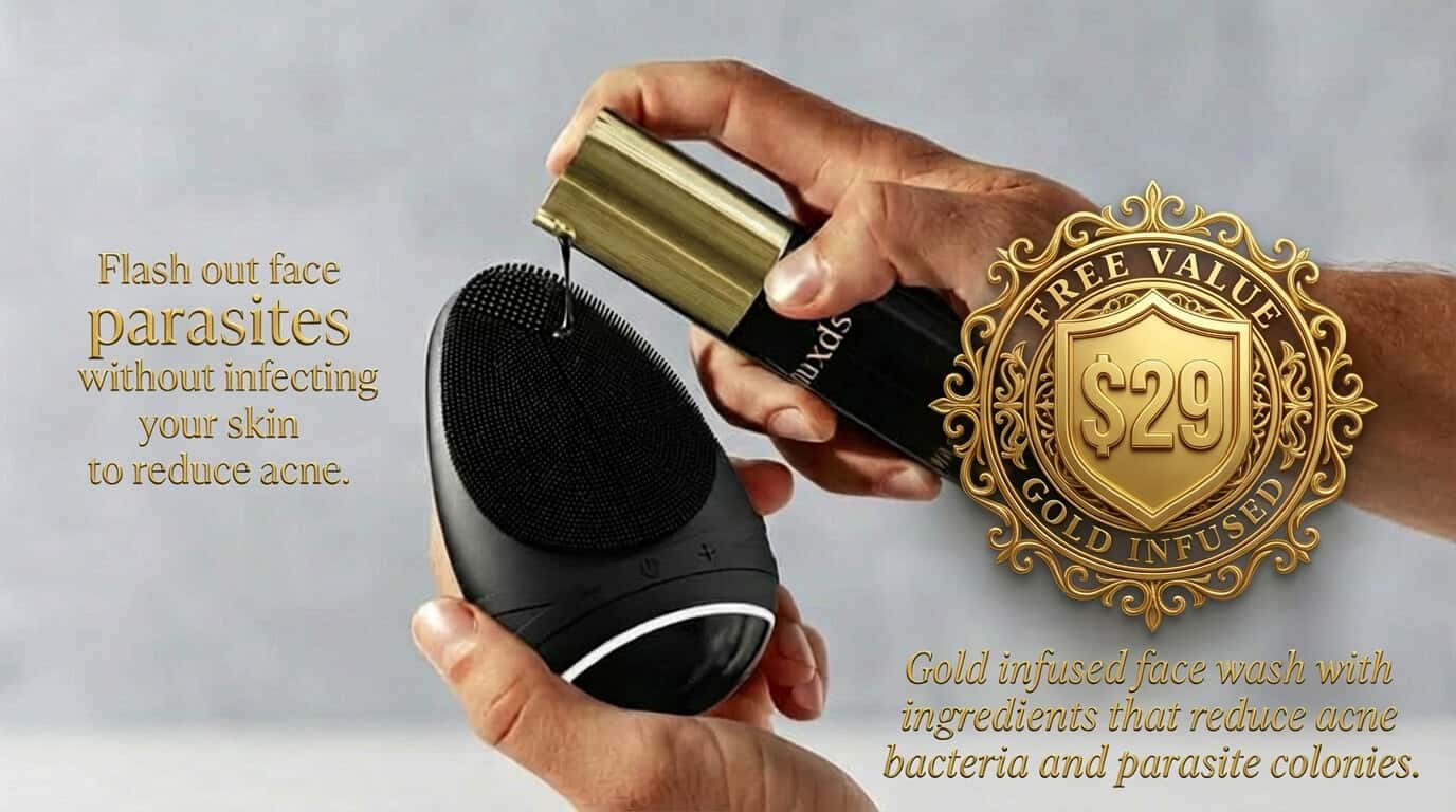 FLEX Sonic Face Brush and WAR Face Wash