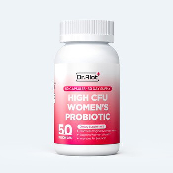 Dralot Probiotic Supplement for Women 30 Capsules Overseas Version