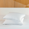 2x Hotel Pillows & Pillowcase Set (Down Feather)