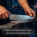 Handgesmeed Damascus mes - image 3