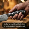 Handgesmeed Damascus mes - image 4