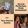 Groovz True Wireless Earbuds | 26-Hour Playtime + Smart Charging Case